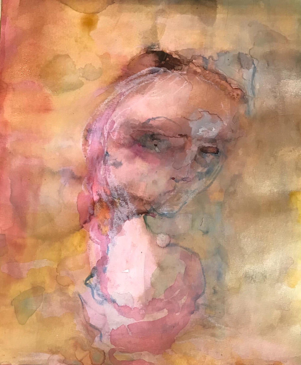 Serie “Metanoia” III Acuarela sobre papel, 2020